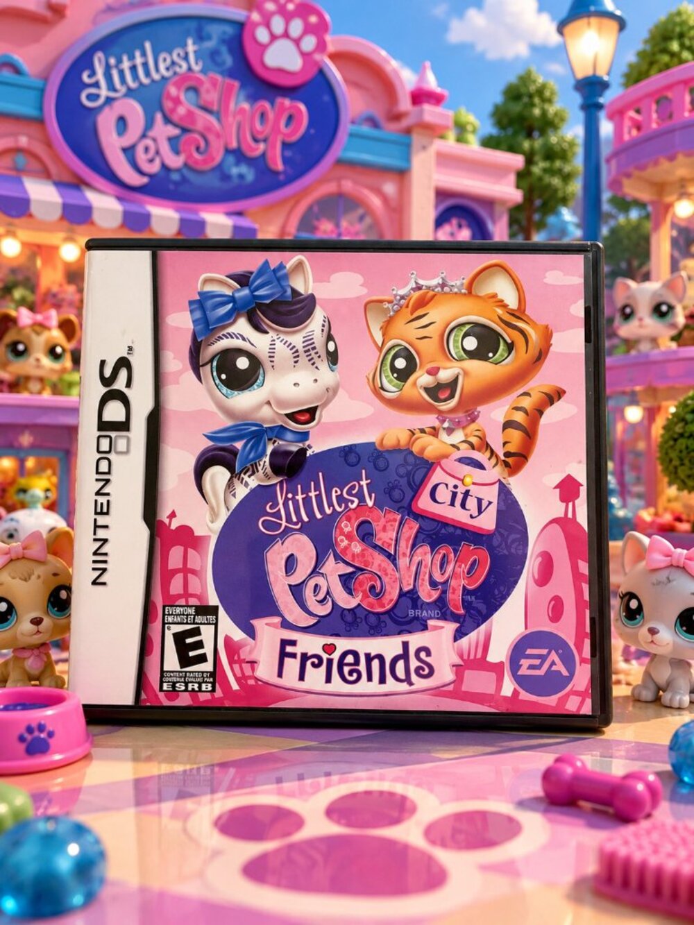 Littlest Pet Shop City Friends (Nintendo DS) Complete & Very Good condition!